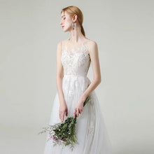 Load image into Gallery viewer, The Kaselly Wedding Bridal Sleeveless Lace Gown - WeddingConfetti