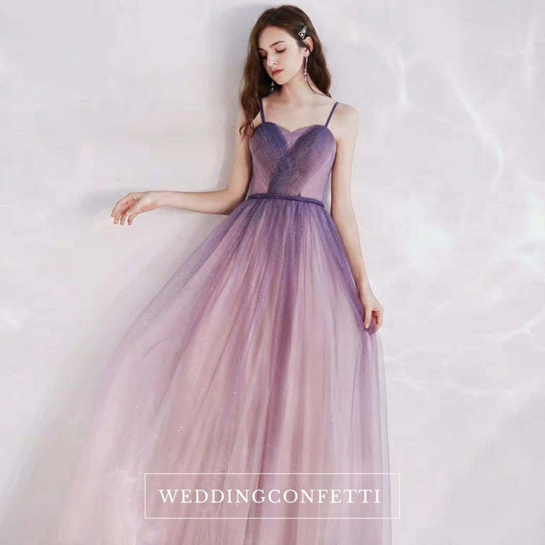 The Ashlynn Ombre Sleeveless Gown - WeddingConfetti