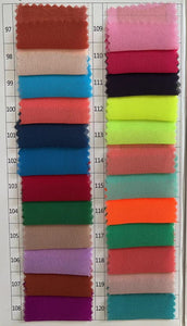 Composite Wire Chiffon Colour Chart