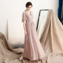 Load image into Gallery viewer, The Daphne Bridesmaid Chiffon Dress (Customisable)