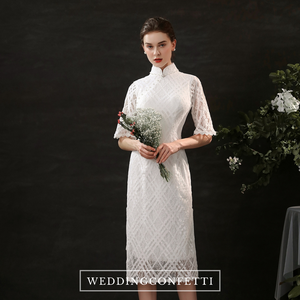 The Valent Wedding Bridal Cheongsam Gown