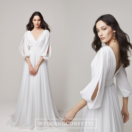 The Hera Wedding Bridal Long Sleeve Gown