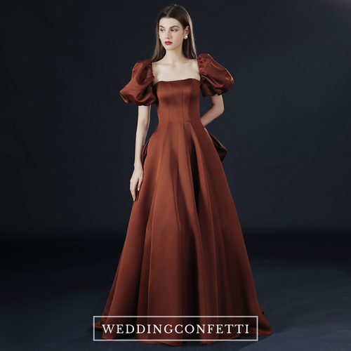 The Philippa Off Shoulder Gown (Available in 3 Colours)