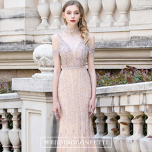 Load image into Gallery viewer, The Carista Champagne Sleeveless Gown (Available in 2 Colours)