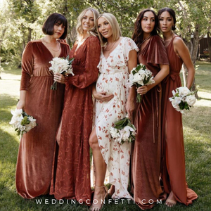 The Herin Bridesmaid Velvet Collection (Customisable)