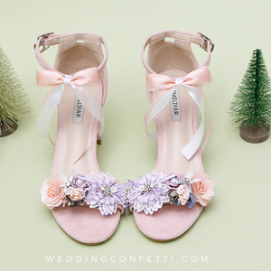 The Floral Edition - The Elena Floral Heels