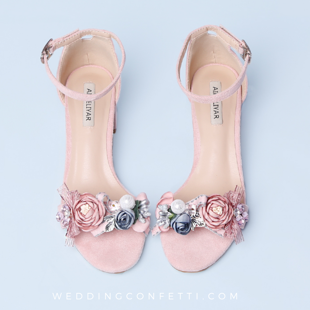 The Floral Edition - The Elisabeth Floral Heels