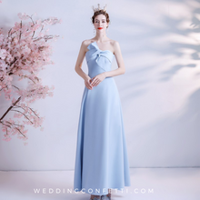 Load image into Gallery viewer, The Kera Sky Blue Tube Gown