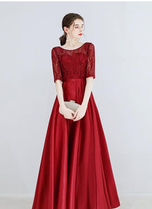The Zahrina Long Sleeves Gown (Various Colours)