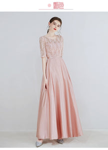 The Zahrina Long Sleeves Gown (Various Colours)