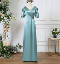 Load image into Gallery viewer, The Carroll Satin Bridesmaid Dress (Customisable)