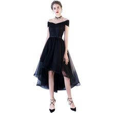 Load image into Gallery viewer, The Lorraina High Low Off Shoulder Gown (Available in 2 colours)