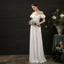 Load image into Gallery viewer, The Lilette Wedding Bridal Off Shoulder Gown
