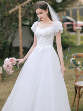 Load image into Gallery viewer, The Kandis Wedding Bridal Off Shoulder Gown