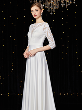 Load image into Gallery viewer, The Liselle Mother-Of-Bride Sleeved Gown (Available in 2 Colours)