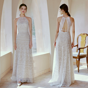 The Caserina Wedding Bridal Halter Gown