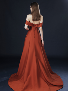 The Prudence Off Shoulder Gown
