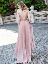 Load image into Gallery viewer, The Hyacinth Pink Sleeveless Gown