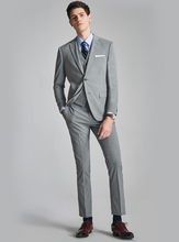 Load image into Gallery viewer, Anthony Groom Blue Suit, Vest, Pants (3 Piece)