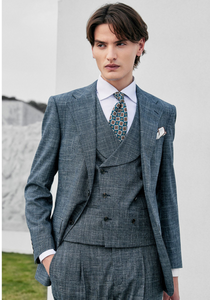 Clement Groom Checkered Suit, Vest, Pants (3 Piece)