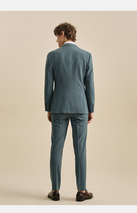 Clementine Groom Teal Green Suit, Vest, Pants (3 Piece)