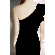 Load image into Gallery viewer, The Russell Toga Dress (Available in Black and White)