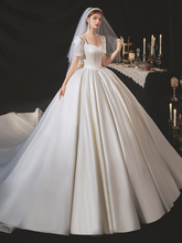 Load image into Gallery viewer, The Lecasa Wedding Bridal Short Sleeve Gown
