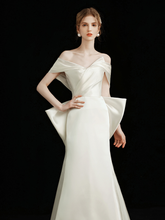 Load image into Gallery viewer, The Kendall Wedding Bridal Off Shoulder Gown