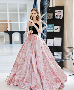 Women Sexy Tube Sequin Evening Gown Strapless Bridal Wedding Party Dress -  China Women Sexy Gown and Long Gown Evening Dress price | Made-in-China.com