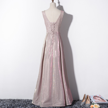Load image into Gallery viewer, The Cailey Iridescent Sleeveless Gown