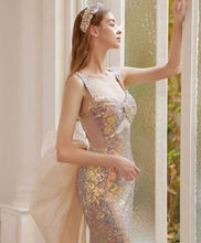 Load image into Gallery viewer, The Ariel Glitter Mermaid Gown